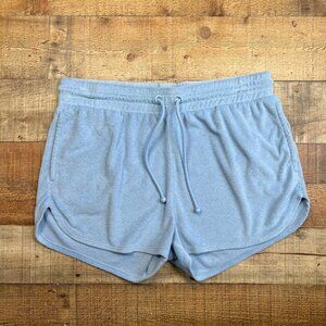 J. Crew Blue Terry Cloth Shorts size Medium